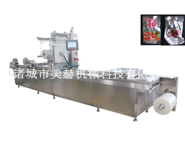 全自動(dòng)拉伸膜真空包裝機(jī)